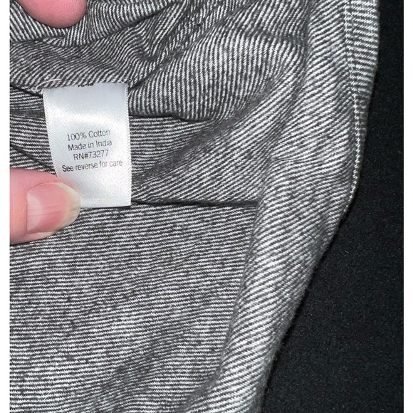 Sonoma men’s flannel button down long sleeve shirt - Picture 3 of 3